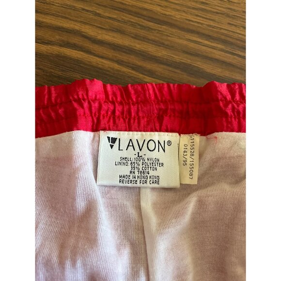 Lavon red green gold lined track suit jogging suit size Large - Picture 5 of 15